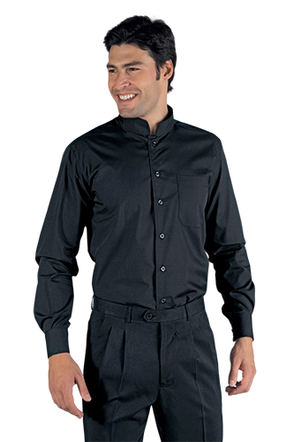 CAMICIA ISACCO COLLO COREANA DUBLINO: camicia con il collo alla coreana ottima per salberghi e...